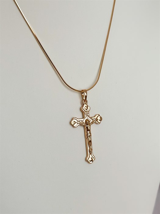 Крестик "Золотая вера" - фото 123130