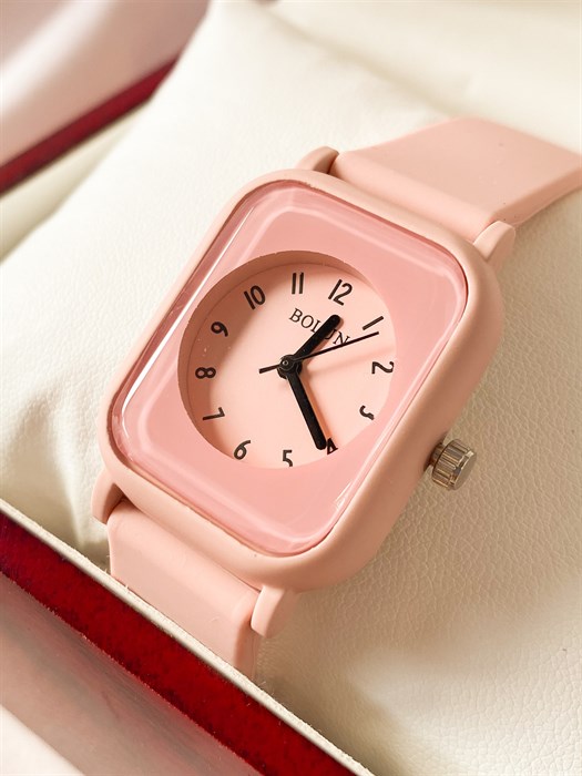 Женские часы "Pink time" - фото 123322