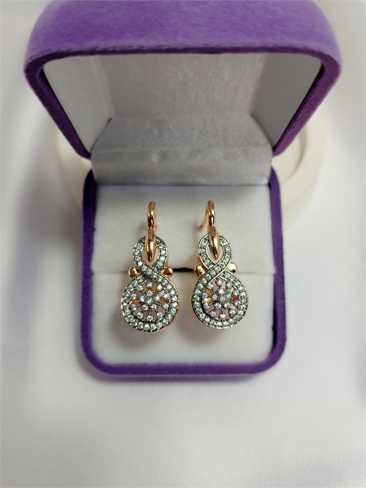 Серьги "Загадочная мелодия" (Г4) 19321