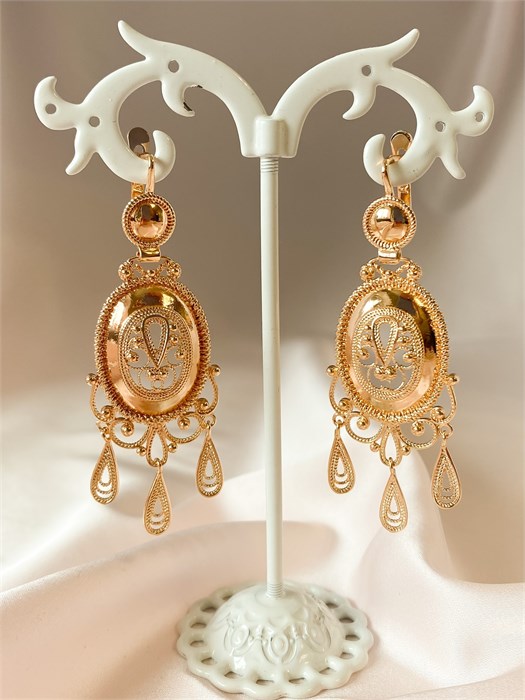 Серьги-самовары "Сеньорита" (Г4) 19454