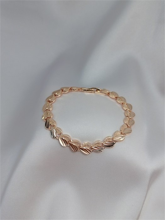 Браслет "Золотые сердца" (Е4) 19466