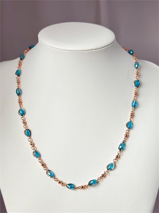 Бусы "Небесная глубина" (Е1) 19497