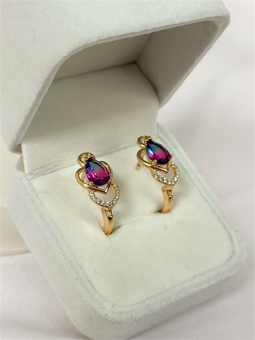 Серьги "Загадочное мгновение" (Б5) 19565