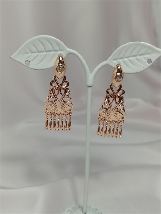 Серьги-самовары "Поэзия золота" (Г2) 19611