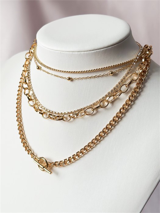 Колье "Пять цепей" (И) 19619