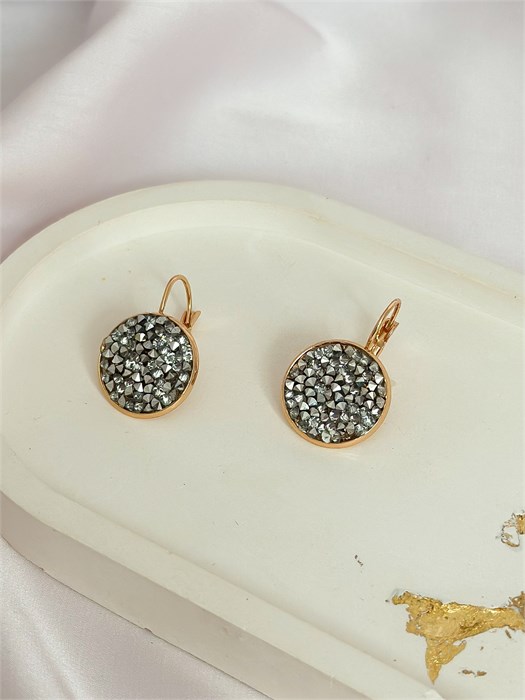 Серьги "Сверкающее небо" (Б5) 19696