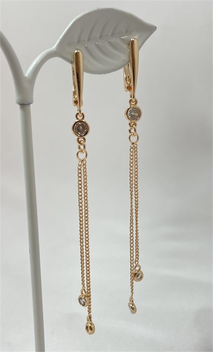 Серьги "Изящность" (В8) 19710