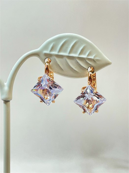 Серьги "Хрустальные льдинки" (А8) 19713