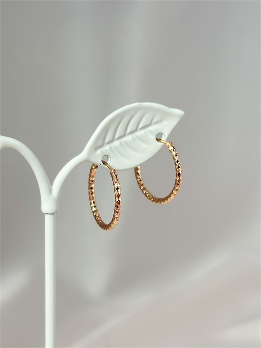 Серьги-кольца "Африканский стиль" 2,0 (А6) 19758