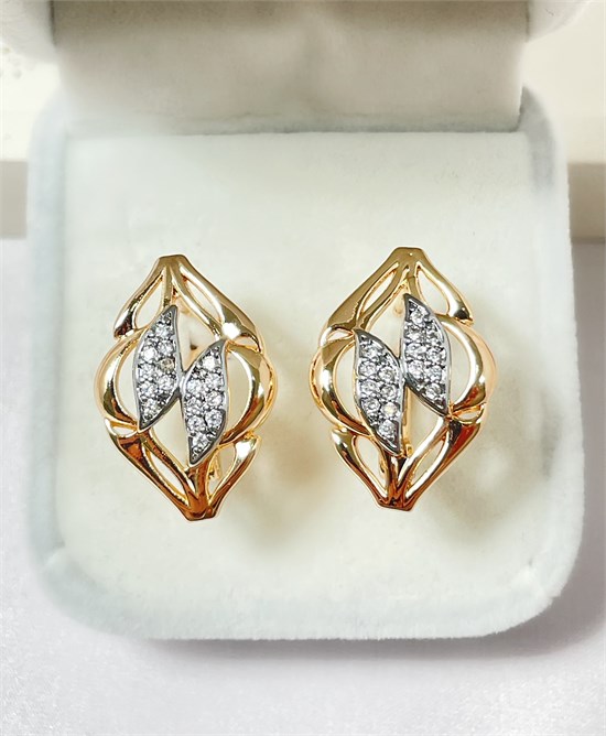 Серьги "Элегия" (А1) 19801