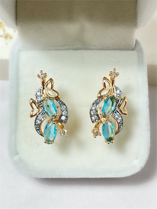 Серьги "Цветочный бриз" (А1) 19802