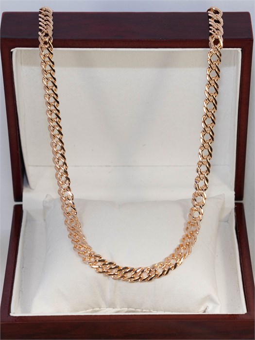 Цепочка двойной ромб 0,7см. 19952