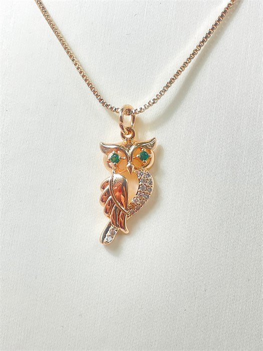 Кулон "Мудрая сова" 20019