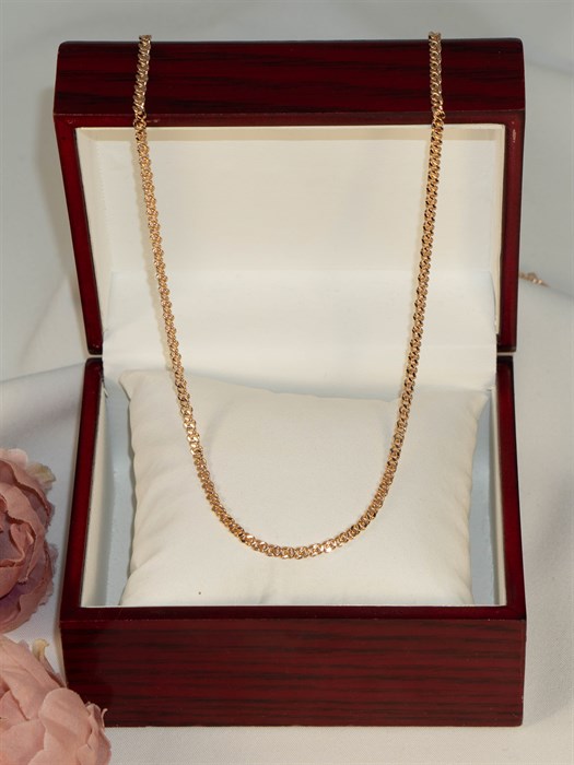 Цепочка из Дубайского золота "Каприз" 0,3 см (з5) - фото 98572