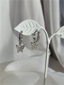 Серьги-колечки 