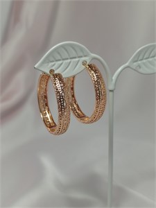 Серьги-кольца 