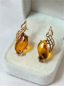 Серьги "Симфония янтаря" 20526