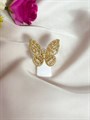 Кольцо "Хрустальная бабочка" 18082
