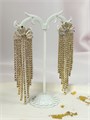 Серьги "Хрустальный водопад" (В9) 18669
