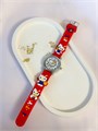 Детские часы "Hello Kitty" красные 18859