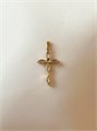 Крестик из дубайского золота 18869