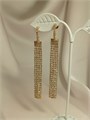Серьги "Хрустальный ручеек" (В9) 19475