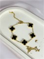 Браслет "Черный клевер" (Б11) 19702