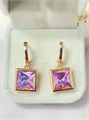 Серьги "Радужные льдинки" 19910