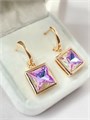 Серьги "Радужные льдинки" 19910