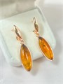 Серьги "Янтарные мечты" 19916