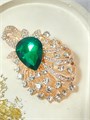 Брошь «Изумрудная фантазия» 20157