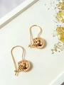 Серьги-шары  "Счастье" 20779